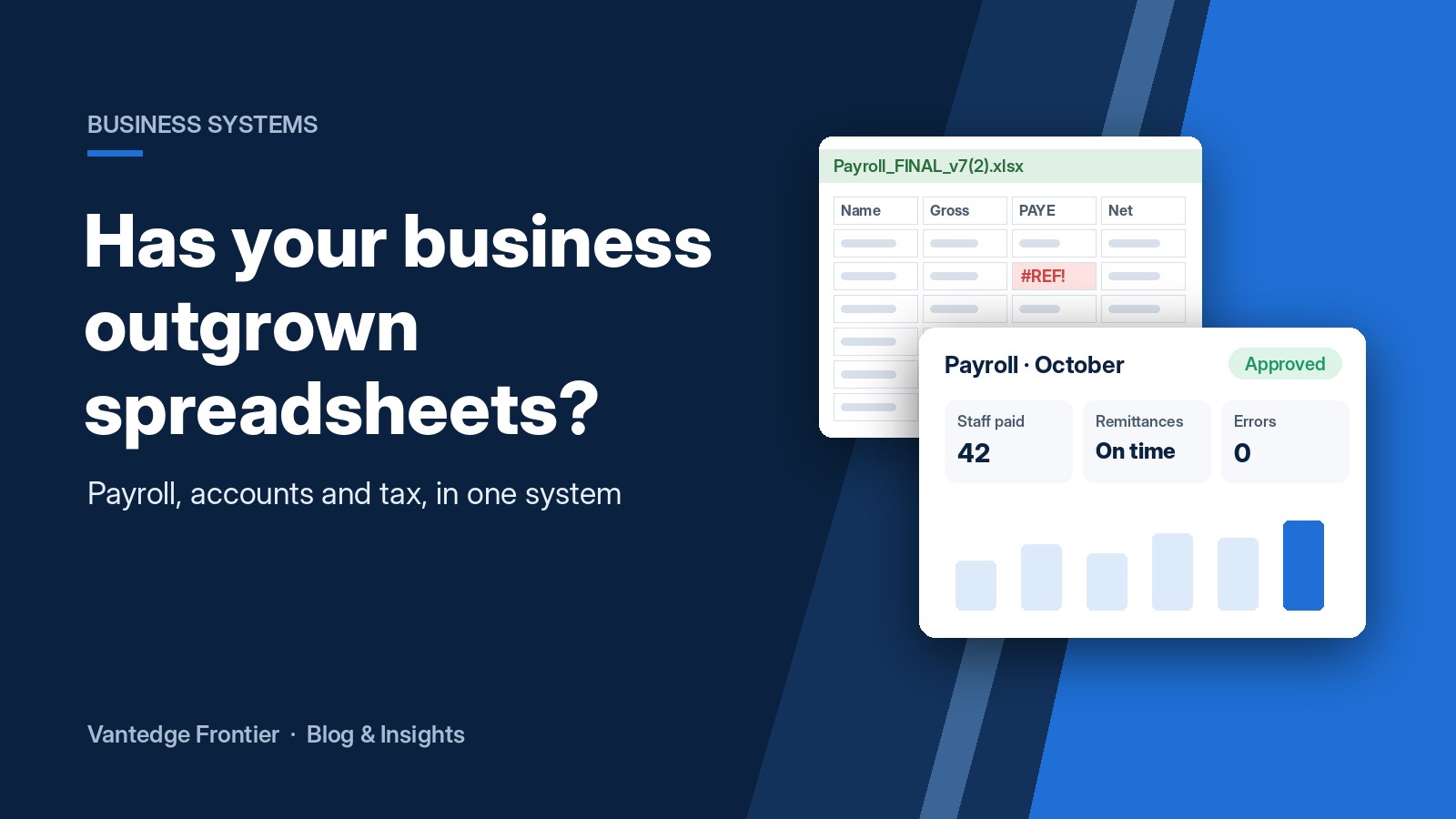 7 Signs Your Business Has Outgrown Spreadsheets (and What to Do Next)