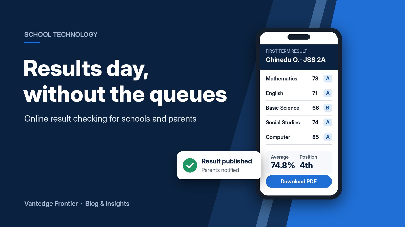 Results Day Without the Queues: How Online Result Checking Works for Schools and Parents